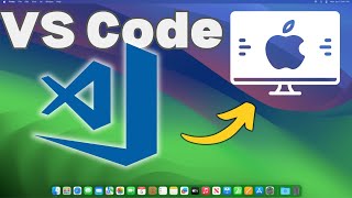 Install VS Code on a Mac  Visual Studio Code 2024 Tutorial [upl. by Varuag808]