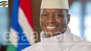 Yahya Jammeh speaking at Lamin [upl. by Fricke]