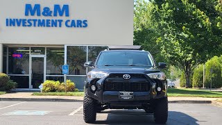 2016 Toyota 4Runner SR5 Premium 4X4 3RD Row Fully Loaded Lifted 1Owner 141k Miles [upl. by Durware]