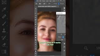 How to Retouch Skin in Photoshop in 45 Seconds PhotoshopTips QuickEdits PhotoEditing Portrait [upl. by Llenroc]