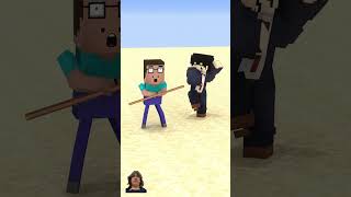 Help Herobrine stick twirling minecraft minecraftmemes monsterschool animation roblox memes [upl. by Myrtle25]