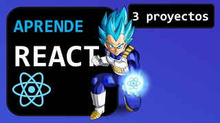 Aprende REACT con 3 proyectos incluidos 6 horas [upl. by Horsey819]