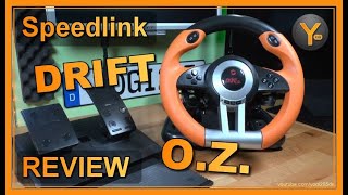 Review Speedlink Drift OZ Lenkrad für PCWindows [upl. by Esej942]