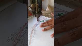 Machine embroidery flower design rizwanalitv [upl. by Marcia]