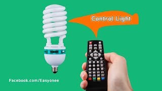 Control FAN and LIGHT using TV remote  DIY [upl. by Lebasi]