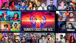 Yamato Cries for Ace Reaction Mashup  Yamato Waiting for Luffy  One Piece Episode 1015 [upl. by Nairred621]