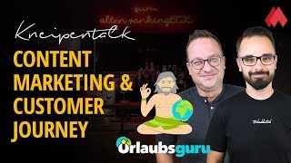 Content Marketing entlang der Customer Journey bei Urlaubsguru  morefire Kneipentalk [upl. by Okechuku]