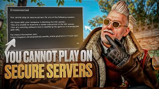 ✅How to Fix You cannot play on secure servers for one of the following reasons cs2 [upl. by Japha]