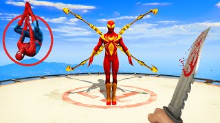 Ich KLAUE SPIDERMANS 100000000 SUPERHELDEN ANZÜGE in GTA 5 RP [upl. by Siladnerb]