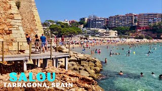 Salou Best Beaches amp Coves 🏖️ Camí de Ronda Salou Tarragona Walking Tour 2023 [upl. by Ashla]