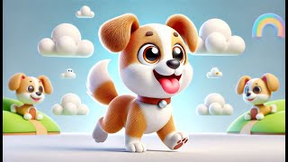 Çocuk Şarkıları 🐶🐶 Hav hav hav köpekçik şarkısı🐶🐶  çocukşarkıları kidsvideo kidssong kids [upl. by Lavud]