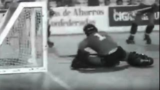 España campeona del mundo de hockey patines 1976  Final España vs Portugal  Oviedo [upl. by Ellehsat]