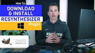 How to Install the GIMP Resynthesizer Plugin Windows [upl. by Eillim]