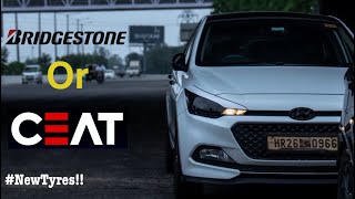 New Tyres For HYUNDAI i20 ELITE ASTAO 2018 🔥 Bridgestone or Ceat  19555R1620555R16 😍🔥 [upl. by Vowel]