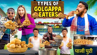 Types Of Golgappa Eaters  Golgappe Lovers  Guddu Bhaiya [upl. by Allicsirp383]