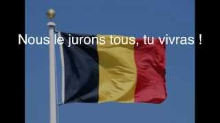 La Brabançonne  Hymne National Belge  Belgian National Anthem  ParolesLyrics [upl. by Hammer231]