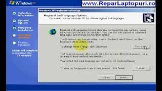 Instalare Windows XP [upl. by Ennairam364]