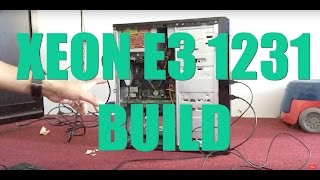 XEON E3 1231 V3 PC BUILDING ONE OF THE BEST CPU [upl. by Gerta]