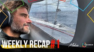 Weekly Recap 1  Team Malizia  Vendée Globe [upl. by Cavit]