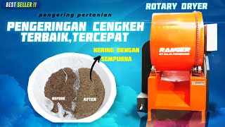 Butuh 2 jam mesin rotary ini mampu mengeringkan batang cengkeh [upl. by Ri11]