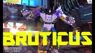 4 BRUTICUS Transformers Earth Wars Combiners are awesome [upl. by Nylrehc17]