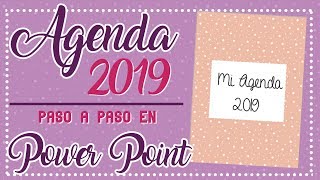 TUTORIAL AGENDA 2019 PASO A PASO ❤  SHIZUKALEL [upl. by Barthel]