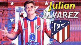 JULIAN ALVAREZ ● Welcome to Atletico Madrid ⚪️🔴🇦🇷 Goals amp Skills [upl. by Kleiman715]