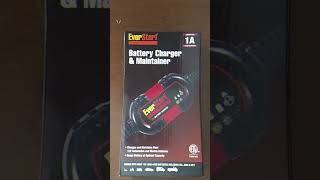 Everstart Battery Charger and Maintainer 12V BM1E shorts [upl. by Xantha]