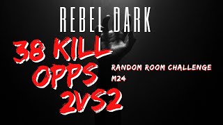 38 KILL PUBG MOBILE ON PC RANDOM ROOM CHALLENGE GUN M24 [upl. by Choo891]