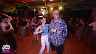 SuperMario amp Edyta Czagowiec  salsa social dancing  CSSF Rovinj [upl. by Airotahs]