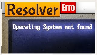 Como resolver Operating system not found ACER Sistema Operacional não Encontrado [upl. by Shorter]