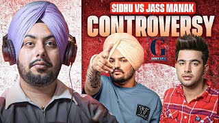 Reaction on Sidhu Moose Wala vs Jass Manak Geet Mp3  Replies DownfallFake View Copy Controversy [upl. by Cherise]