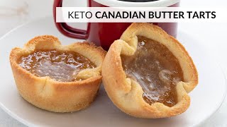 Ooey Gooey KETO BUTTER TARTS [upl. by Nace]