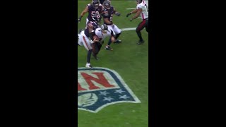 Taylor Heinicke rushes for a 24yard touchdown vs Chicago Bears [upl. by Aleuqahs]