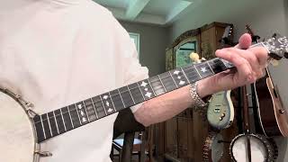 Weymann Keystone State 5 String Banjo ‘Bright Sunny South’ 2 finger in the style of Clifton Hicks [upl. by Tia]