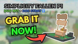 Fallen Simplicity  DUO NST FALLEN ON SIMPLICITY  Roblox Tower Defense Simulator [upl. by Nahaj]