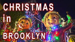 Brooklyn Dyker Heights Christmas lights displays 2023 [upl. by Elsworth]