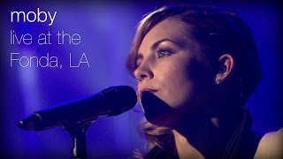 Moby  The Last Day feat Skylar Grey Live at The Fonda LA [upl. by Salkcin]