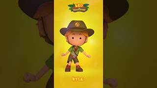 Toca Toca with Jane Kyle Peyo amp their animal friends 🪩🕺🏻 Leo the Wildlife Ranger shorts dance [upl. by Ardnuahc]