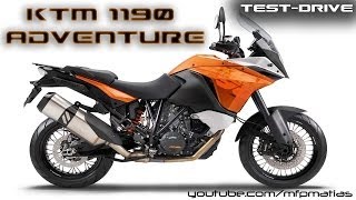 KTM 1190 ADVENTURE  Testdrive RAW [upl. by Hardigg]