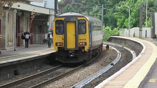 Trains at Morpeth Station and Cramlington Station on Saturday 25th May 2024 in Full 4K Ultra HD [upl. by Rillis]