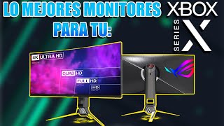 LOS MEJORES MONITORES PARA XBOX SERIES X [upl. by Soelch314]