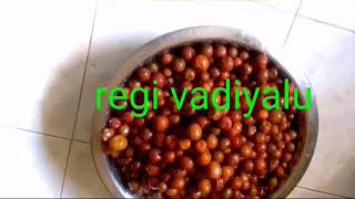 Regi Pandu vadiyalu season fruit regi pandusooo Tasty and enjoying this recipe [upl. by Lorrin]