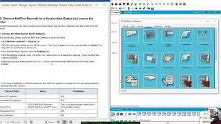 CBROPS  25310 Packet Tracer  Explore a NetFlow Implementation [upl. by Yam862]