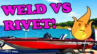 WELDED VS RIVETED Aluminum Boat Which is Better WATCH BEFORE BUYING [upl. by Lavro]