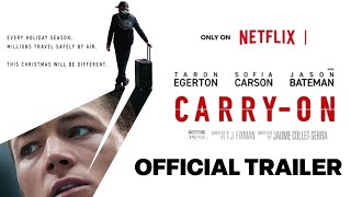 Carry On Trailer 2024  Sofia Carson  Taron Egerton  Carry On Netflix  Carry On Movie Trailer [upl. by Ayita]