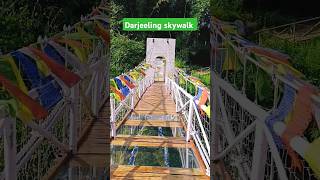 Darjeeling skywalk  Balwabas skywalk  Darjeeling glass bridge skybridge sky darjeeling [upl. by Sihun279]