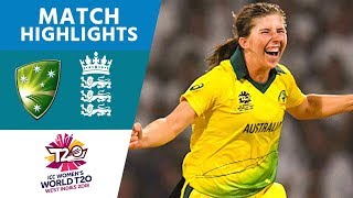 THE FINAL  Australia v England  Womens WT20 2018  Highlights [upl. by Akeem]