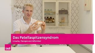 Patellaspitzensyndrom  Ursache Therapie und Hilfsmittel bei Knieschmerzen [upl. by Josler256]