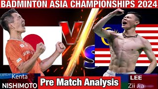 Lee zii jia vs kenta Nishimoto Pre Match analysis By pahadi brothers  Semi final Match Malaysia [upl. by Huskey]